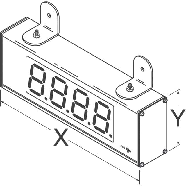 LD4T06P0 Red Lion Controls Compteurs de panneaux - Compteurs horaires
